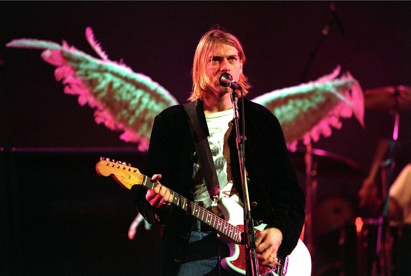 Kurt Cobain In Utero tour 1993