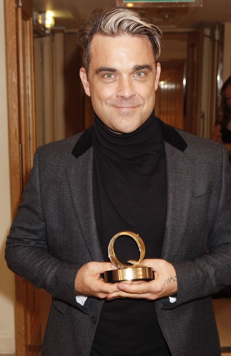 Robbie Williams Q Awards 2013