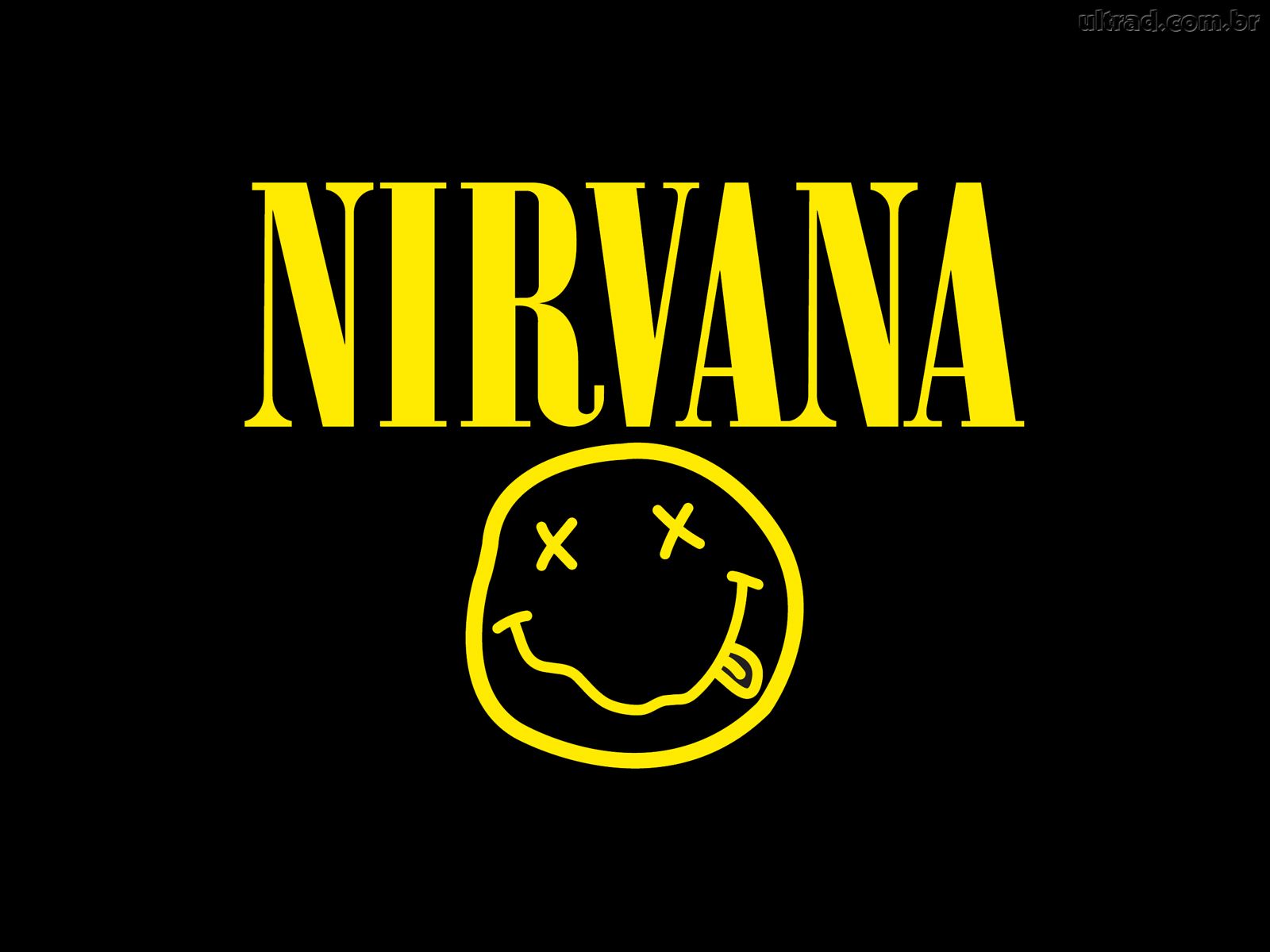 nirvana logo wallpaper