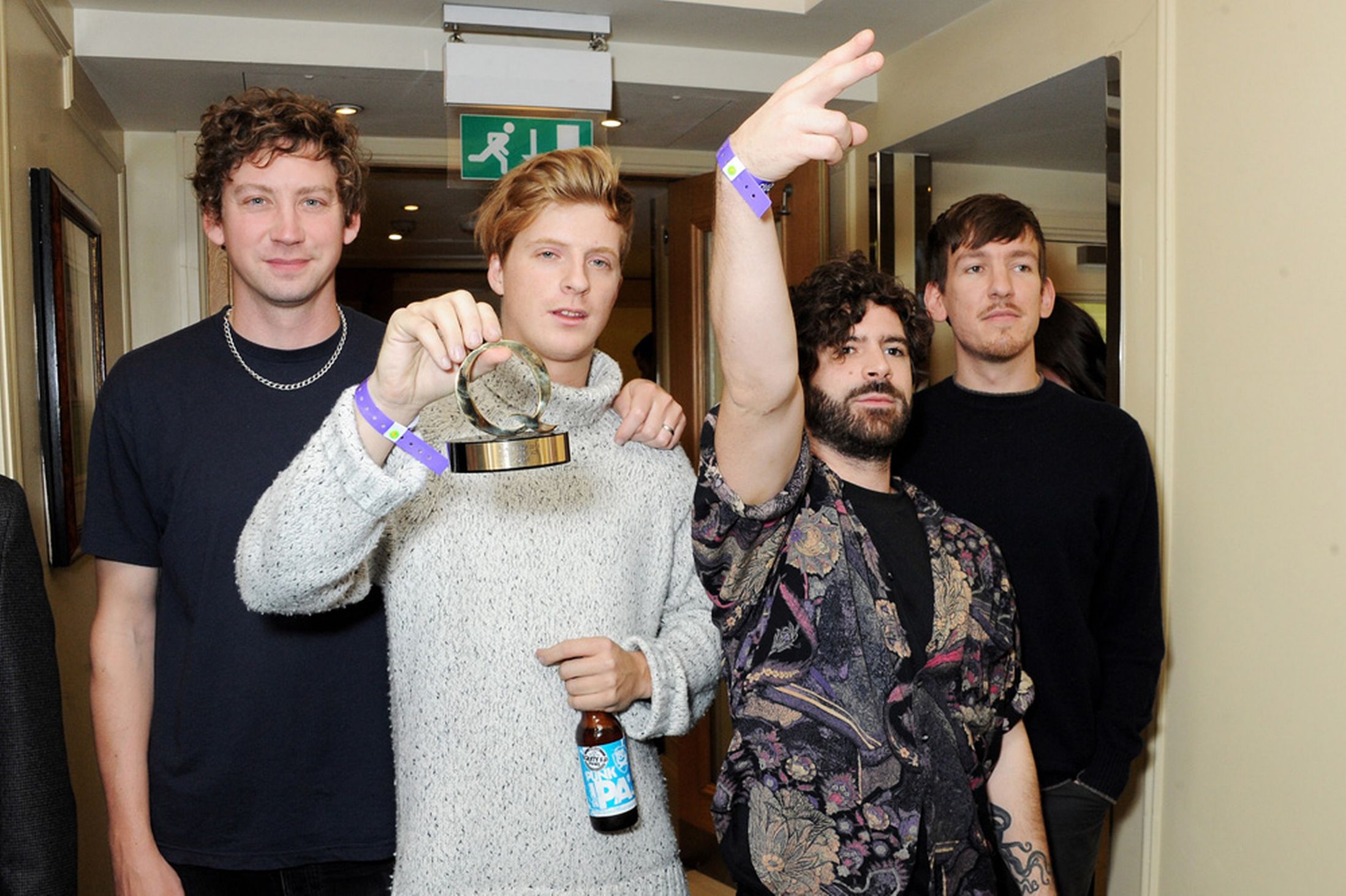 winners of the Best Live Act q awards