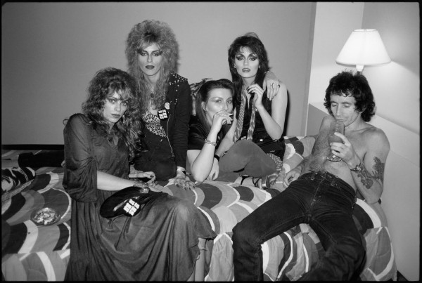 Bon Scott heavy drinker and the Heathen Girls Atlanta Georgia 1978