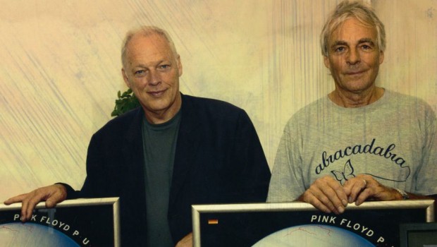 david gilmour with richard wright pink floyd pulse million sales album 2
