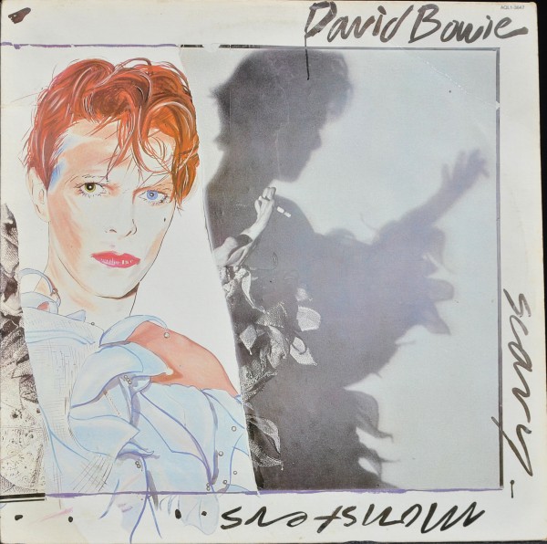 David Bowie Scary Monsters and Super Creeps Cover Wallpaper