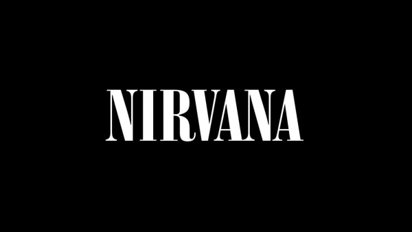 Nirvana Letters Logo Font Background