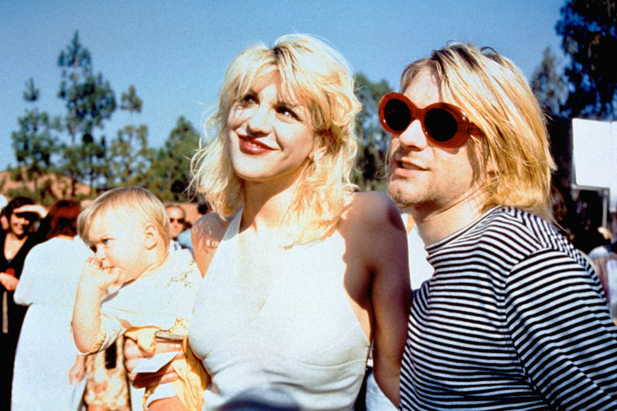 Nirvana Kurt Cobain Courtney Love BFrances Bean