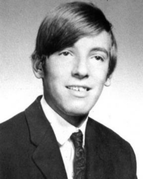 young bruce springsteen year book in the fifties