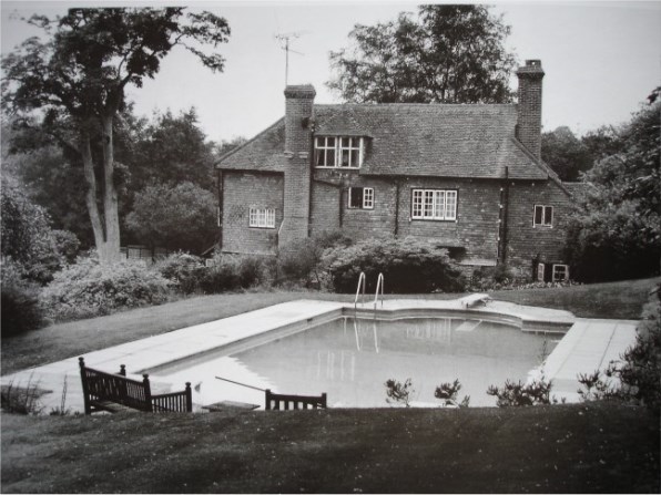 Swimming Pool where Brian Jones of rolling stones dies in 1969