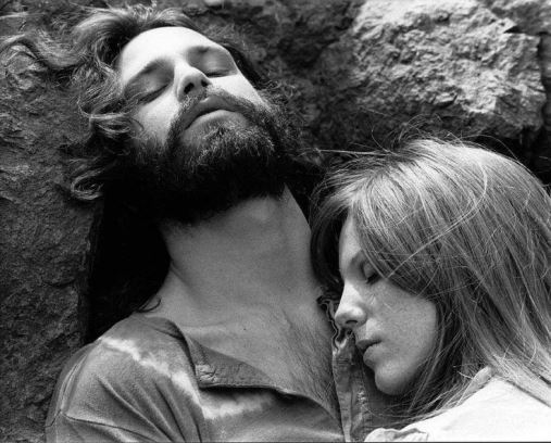 jim morrison and pamela courson in his last days