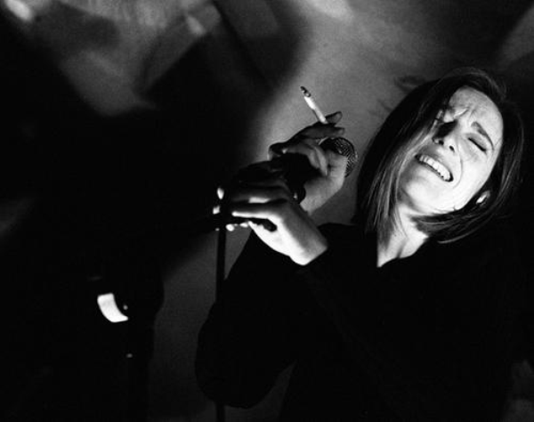 Beth Gibbons Portishead with cigar