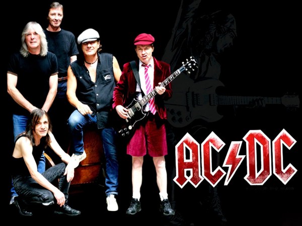 AC DC Wallpaper Later Years