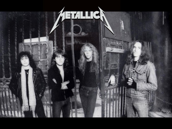 young metallica with cliff burton