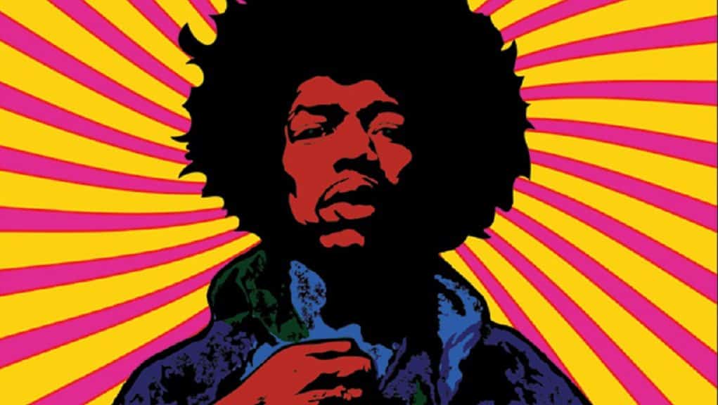 jimi hendrix psychedelic wallpaper desktop