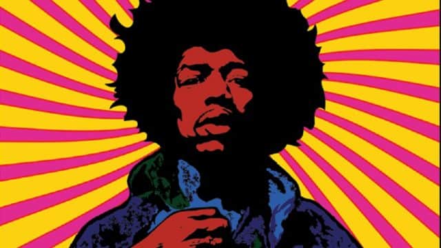 jimi hendrix psychedelic wallpaper desktop