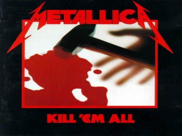 metallica kill em all cover album wallpaper