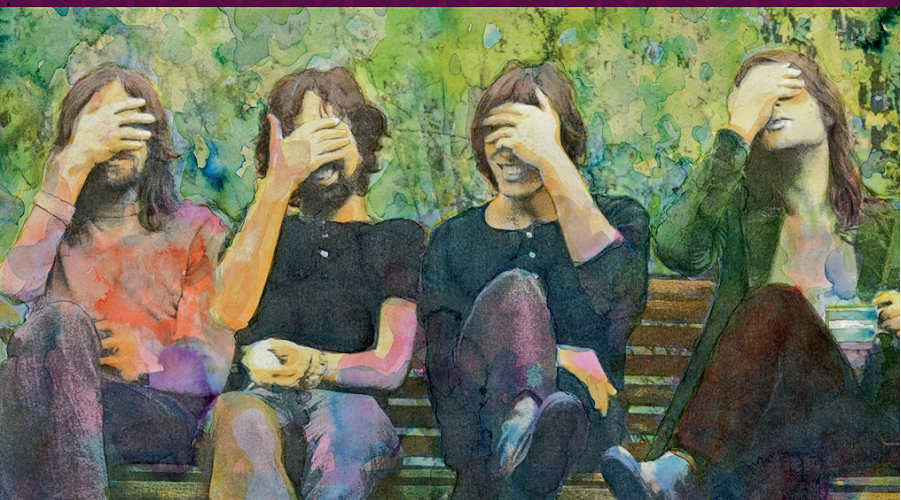 Pink Floyd At Belsize Park Painting Wallpaper