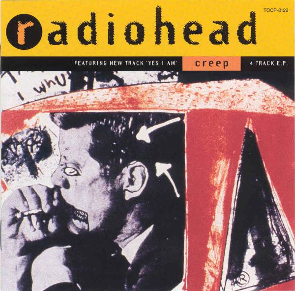 Radiohead Creep Single Cover Art