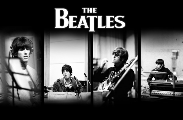 The Beatles Band Logo Wallpaper 1