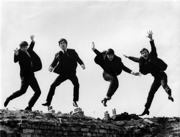 The Beatles Jump Wallpaper