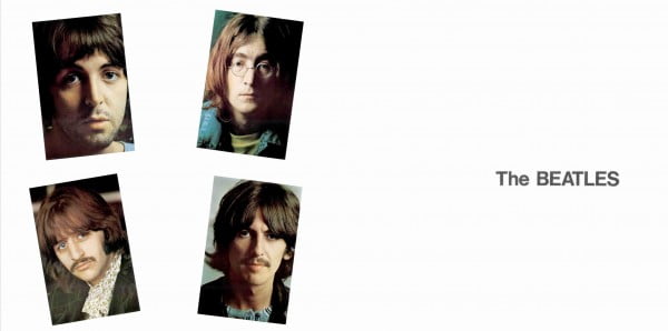 The Beatles White Album Inside Wallpaper