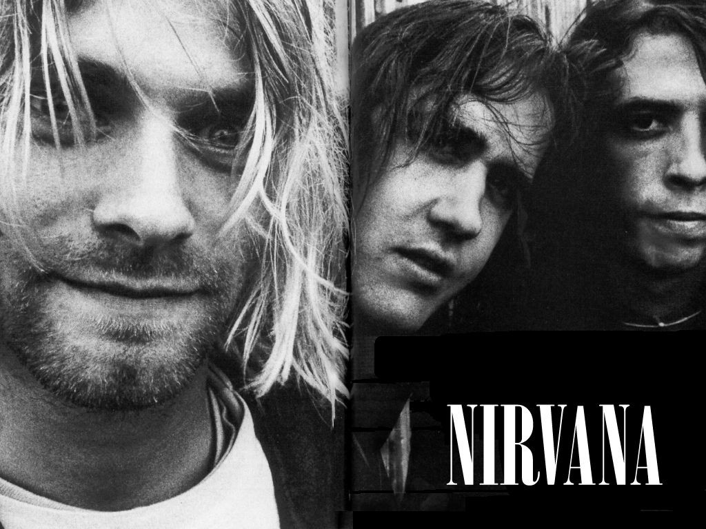 Nirvana Band Large Wallpaper Background