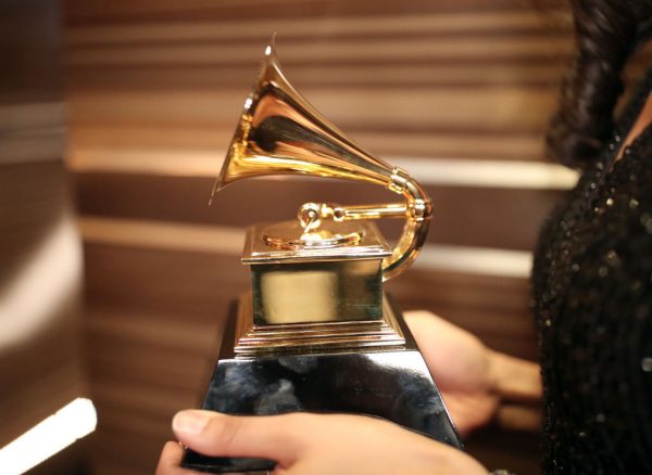 The Grammys trophy