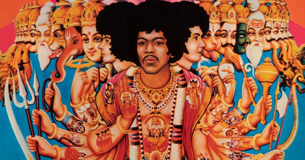 Jimi Hendrix second album "Axis: Bols as Love" Cover Wallpaper