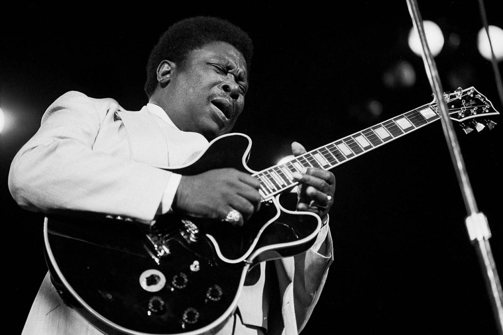 B.B.King and the love of his life: Lucille