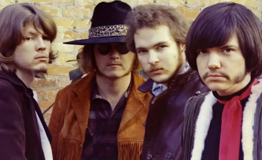Billy Gibbons with Moving Sidewalks, second right.