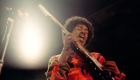 Jimi Hendrix good picture live at Isle of Wight concert