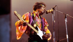 Jimi Hendrix at Royal Albert Hall in 1969