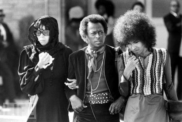 Miles Davis attended Jimi Hendrix's funeral on October 1st, 1970. Before Jimi's untimely death, he expressed interest in exploring Jazz-Rock Fusion and even had aspirations to collaborate on an album with Miles Davis.