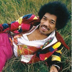 Jimi Hendrix in Germany weeks before his death.