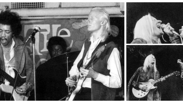 Capturing a Moment in Music: Johnny Winter and Jimi Hendrix.