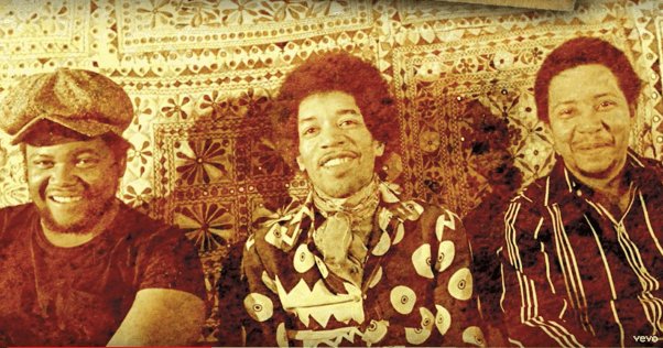 Band of Gypsys: With Billy Cox and Buddy Miles, it was much more of a Soul/Funky Blues kind of sound.
