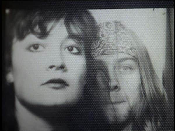 Kurt Cobain and his first girfriend Tracy Marander.