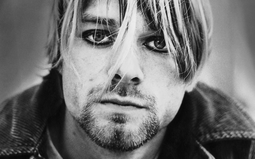 Kurt Cobain Wallpaper Black and White