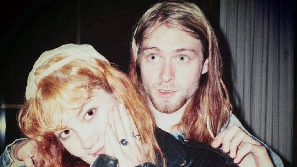Kurt Cobain and Tracy Marander in Auburn, Washington, May 26, 1989.