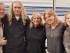 James Hetfield's family in 2022: ex-wife Francesca and their three sons Castor, Marcella, and Cali.