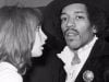 Jimi Hendrix with his girlfriend Kathy Etchingham