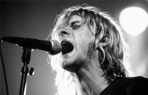 Kurt Cobain Live Large Wallpaper Desktop.