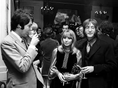 Paul McCartney, along with John Lennon and his wife Cynthia in 1968.