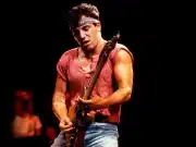 Bruce Springsteen Born in the USA era 4K Wallpaper.