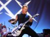 James Hetfield playing his ESP Iron Cross guitar live with Metallica in Milan.